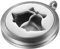 JewelryWe Aromatherapie Halskette Damen Glocken: Edelstahl Hohle Weihnachtsglocken Aroma Ätherische Öle Diffusor öffenbar Floating Medaillon Locket Anhänger mit 6 Bunt Filzkreisen 45cm Kette Silber