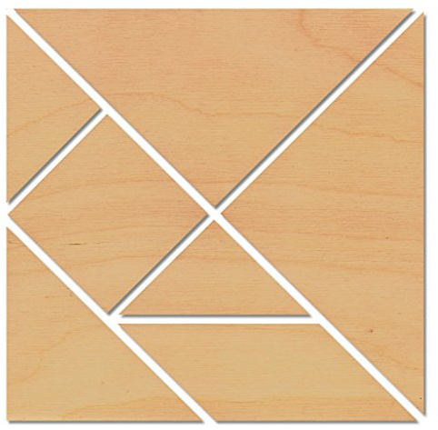 Tangram zum Selberbauen - Chinesisches Legespiel | Wiemann Lehrmittel