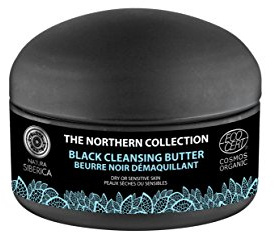 Natura Siberica Burro Nero Detergente e Struccante Viso, per Pelli Secche e Sensibili - 120 ml