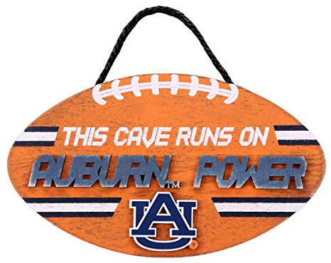 Forever Collectibles NCAA Auburn Tigers Fußball PowerWood, Teamfarben, Einheitsgröße