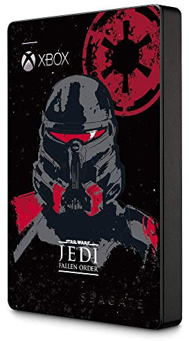 Seagate Game Drive for Xbox 2TB External Hard Drive Portable HDD - USB 3.0 Star Wars Jedi: Fallen Order Special Edition, Designed for Xbox One, 1 Year Rescue Service (Stea2000426)
