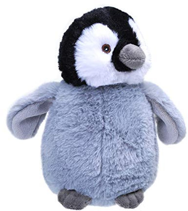 Wild Republic Ecokins Mini Kaiserpinguin-Küken, Kuscheltier aus Stoff, Nachhaltiges Spielzeug, Baby Geschenk zur Geburt von Jungen und Mädchen, Stofftier 20 cm