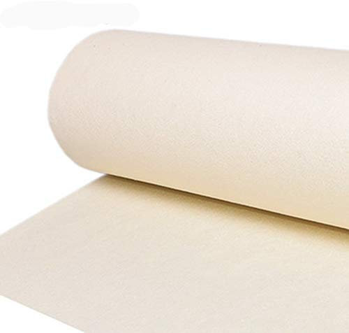 Egurs 91cm x 1,4mm Filzstoff Weicher Filz Bastelfilz Filz Stoff Weiß