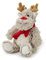 Warmies Reindeer Junior Plush, Fully Heatable and Weighted Teddy Slightly Scented with Dried French Lavender, Chill in The Freezer or Heat in Microwave