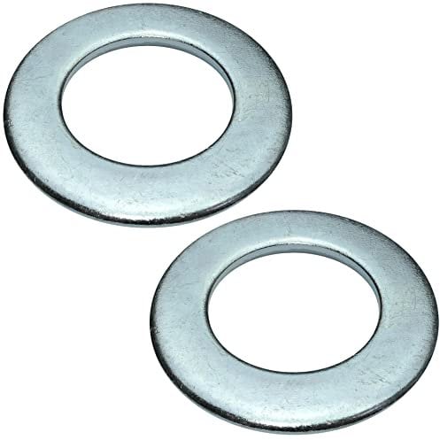 AERZETIX - C49144 - Set di 2 Rondelle piatte larghe - M33 Ø59mm H 5mm - in acciaio zincato - DIN 125