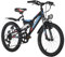 KS Cycling Mountainbike Fully ATB 20 Zodiac schwarz-rot RH 31 cm