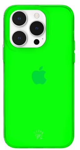 VELVET CAVIAR for iPhone 14 Pro Case - 10ft Drop Tested - Neon Green