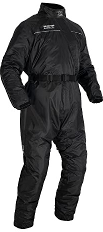 Oxford Products Rainseal Oversuit Traje de moto para clima húmedo, negro, 6XL, Negro, 6XL