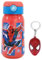 OM SUPPLIES Spiderman Characters Childrens Reusable Drinking Bottle 510ml - Holiday, Back to School Lunch Kids BPA free Plastic (Spiderman)