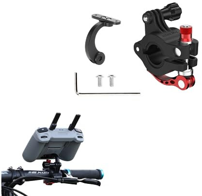Taoke Mavic Air 3 / Mavic Mini 4 Pro Fahrrad Lenkerhalterung, Sport Kamera Halterung Fahrrad Reitständer Kompatibel mit D-JI RC 2 Fernbedienung