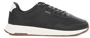 BOSS Herren Titanium Runn TTNM EVO Sneakers mit geriffelter Sohle Größe