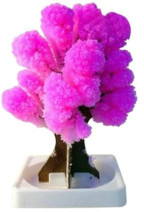 Albero di Natale magico giapponese Sakura albero di Natale in carta fioritura alberi di cristallo