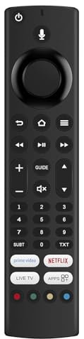VINABTY Fire Replacement Voice Remote Control RM-C3253 fit for JVC TV Edition LT-43CF890 LT-50CF890 LT-55CF890 LT-65CF890