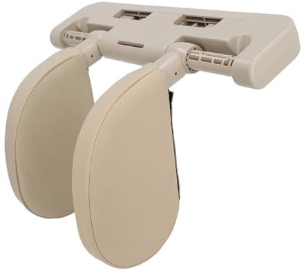 Fabater Auto-Kopfstütze, U-förmiges Kissen, Zuhause, Weiches U-förmiges Kissen für (Beige)