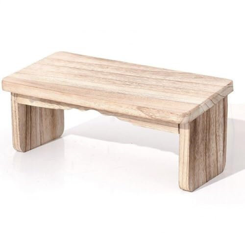 Tsffae Yoga-meditationsbank Aus Holz, Meditationsbank, Faltbar, Ergonomischer Kniehocker, Gebetsbank Aus Holz Langlebigen Metallscharnieren