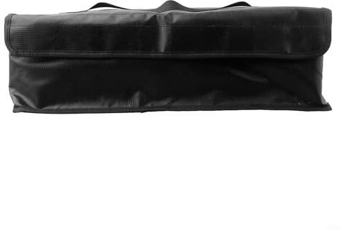 Sac ignifuge pour batterie au lithium Hailong eBike, poignées renforcées, haute résistance, compatible avec batteries 36 V 48 V (49 x 15 x 15 cm)