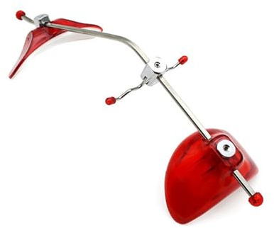 Bceer Kieferorthopädische, Mehrfach Verstellbare Gesichtsmaske High-Pull Reverse Gesichtsmaske(Size:A,Color:Rot)