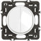 LEGRAND - Interrupteur Poussoir Double - 6A - Commande d'Eclairage Complète - A compléter avec une plaque - Blanc
