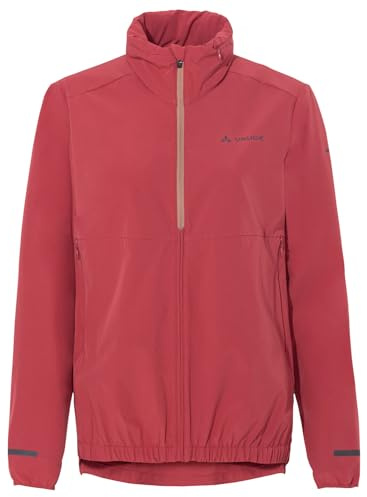 VAUDE Women's Cyclist Air Jacket, Damen Windjacke zum Fahrradfahren, brick, 44