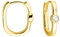 SOFIA MILANI - Damen Ohrringe 925 Silber - vergoldet/golden - Zirkonia Creole - E2632