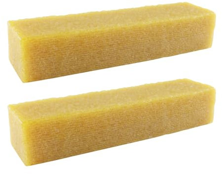 BEASAFY 2 Stück Schleifband Reinigungsblock, 200 x 40 x 37 mm Schleifpapier Reinigungsblock, Schleifpapier Reiniger, Hartgummi Block für die Reinigung von Schleifbänder & Schleifscheiben
