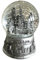 Chicago Skyline Wolkentor The Bean Schneekugel, Silber-Souvenir, 65 mm