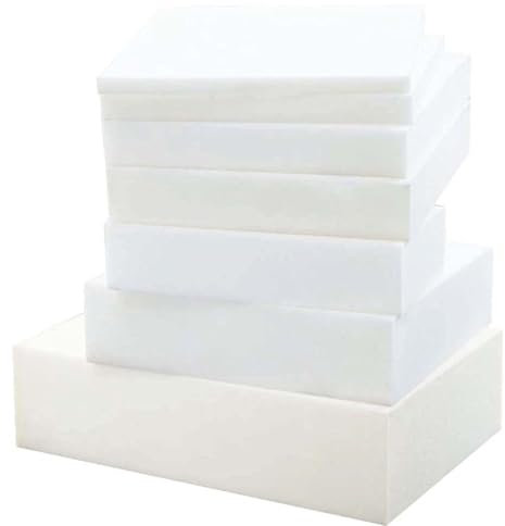 HACSYP Espuma de tapicería Personalizada Cortada a Medida en Cualquier Grosor for Cojines de sillas, sofás, sofás, Espuma de Poliuretano, Todas Las Formas, for proyectos de Bricolaje(8 Cm,150 * 30cm)