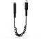 S25 Edge Headphone Jack Adapter for Samsung Galaxy S25 Edge Ultra A16 5G A36, 1.4FT Coilded USB C to 3.5mm Audio Adapter Aux Cord for Samsung Galaxy S25 Ultra A26 A56 A35 Type C to Earbuds Jack Cable