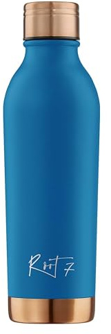 Root7 - Thermosflasche Edelstahl 750ml OneBottle - Trinkflasche Edelstahl, Thermo Water Bottle, BPA-Frei, Thermo Trinkflasche Isoliert, Flasche - Thermoflasche Deep Ocean