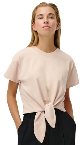 LeGer Tessy T-Shirt - Kurzarm Tshirt Damen mit Knotendetail - lockere Passform - Oberteil aus Baumwolle - Mode für Damen - by Lena Gercke - Gr. 34-97