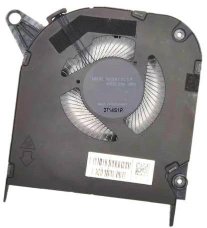 Laptop CPU + GPU Cooling Fan Fit For HP OMEN 9 For slim 16-U 16T-U 16-U0020NR TPN-C171 2023 For with RTX 4060 4070 12V(12V CPU FAN)