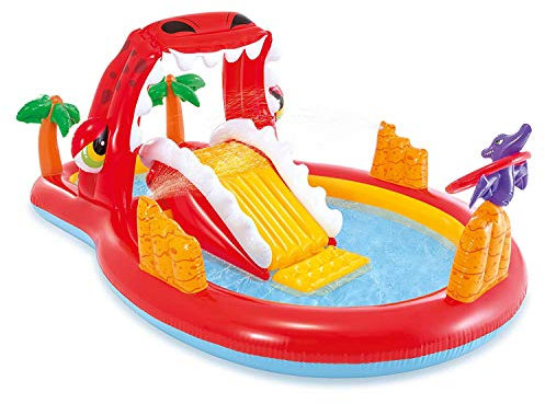 Intex 57160NP - Centro de juegos agua Happy Dino