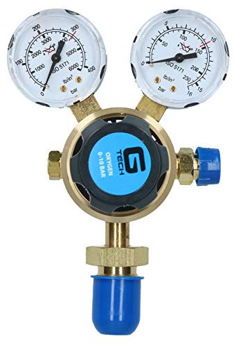 Régulateur d'oxygène O2 seul stade 2 bouteille de gaz manomètre 300bars Soudeur