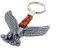 Claro Schmuck Schlüssel-Anhänger Adler, Geschenk, Accessoire, ca. 9cm