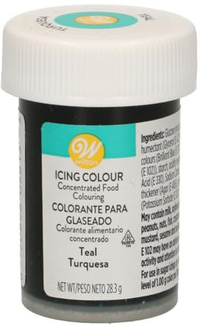 Wilton Teal Gel Icing Colour, 28.3 g