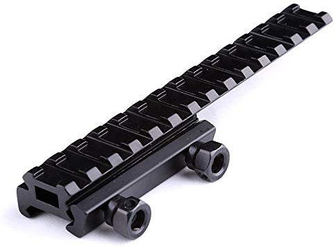 ACEXIER Taktische Extened High Riser Base Flache Top 145mm 14 Slots für 20mm Picatinny/W.eaver Rail Mount Jagd
