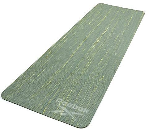 Reebok Tarn Yoga Matte - 5mm - Gelb/Grün
