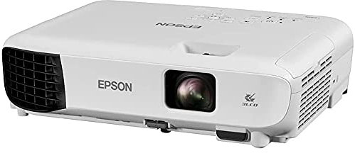 Epson EB-E10 3LCD, 3600 Lumens, Easy Alignment, Up to 18 years Lamp Life, Portable XGA Projector - White