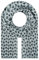 Majea Damen Halstuch Grau 8 (180cm x 90cm) Gemustert mit Fransenkante, Atmungsaktiv, Hochwertig, 100% Viskose, Maschinenwäsche