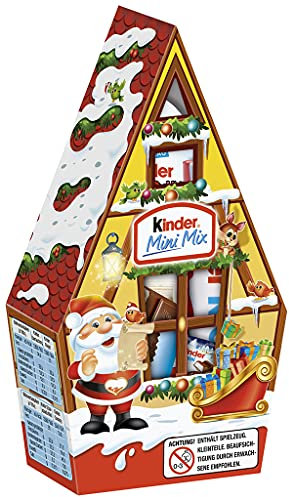 Kinder Mini Mix Weihnachtshäuschen, 76 g
