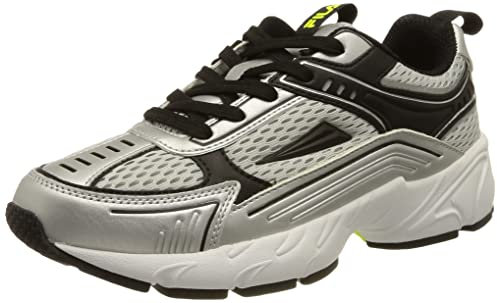 FILA Damen 2000 Stunner Low wmn Sneaker, White-Silver, 44 EU