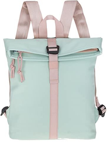 New Rebels Rucksack Damen Tim Fashion small Damenrucksack Mini Handtasche Plane + Schlüsseletui (Mint 67)