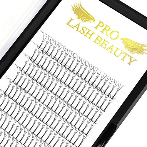 Pre Made Fan Eyelash Extensions 3D-D-0.10-8-15mix Long Stem Pre Fanned Russian Volume Lashes 0.07 0.10 Premade Fans Eyelash Extension C D curl Lash Extension 3D-D-0.10-8-15mix