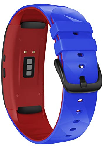 KAVJU Bracelet de montre intelligente en silicone pour Samsung Gear Fit 2 Pro SM-R360, Agate