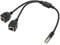 VBESTLIFE RJ45 Ethernet Splitter Cable Stable Transmission 1 to 2 Splitter for High-speed DSL Cable Modem Compatible with Computer Router Network Box Fiber Optic Modem PVC Material