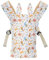 Lictin Porte Bébé Poupée 100% Coton - Accessoires Poupée pour Filles, Ajustable et Confortable, Porte Poupon Enfant Ergonomique, Accessoires Pour Poupées (Lapin Blanc)
