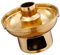 22 cm Großer Fondue-Brunnen aus Edelstahl, Dessert-Serviertopf mit Trockeneis-Einsatz, für Obst, Milchtee, Getränke und Fondue-Set, Schokoladen-Fondue-Topf