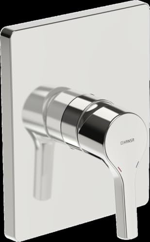 HANSA HANSAPALENO Duscharmatur, Einhebelmischer für Unterputz-Einbaukörper, chrom, 80519001