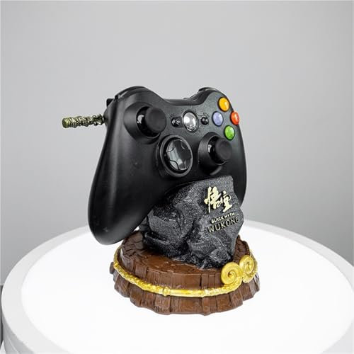Black Myth: Wukong Gamecontroller Displayständer Mit Abnehmbarem Bronzecloud Ruyi-Stab, Gamepad-Desktop-Griff Design Für Xbox ONE PS5 PS4 PC NS Switch, Controller-Halter-Figur, Gamer-Geschenke