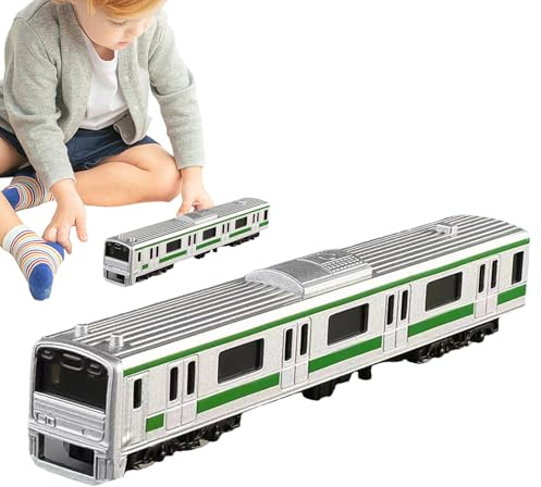 Zug Modelleisenbahn für Kinder | Lernzug Spielzeug - Lernzug Spielzeug, simuliertes Japanisches -Bahnspielzeug, U-Bahnmodell für Kinder